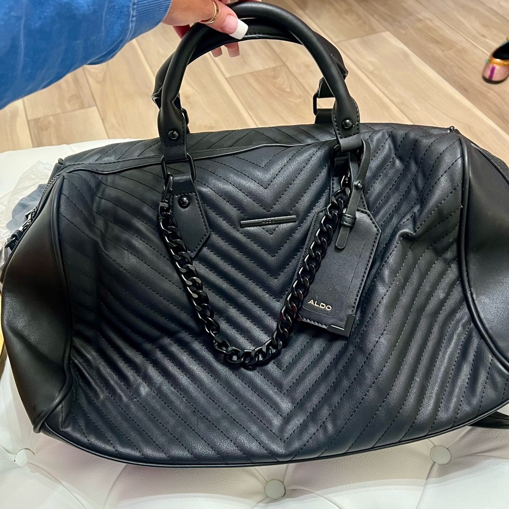 Aldo Black Travel Bag